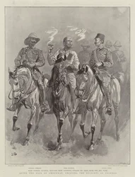 Omdurmanin kaatumisen jälkeen nauttimassa vapauden iloista